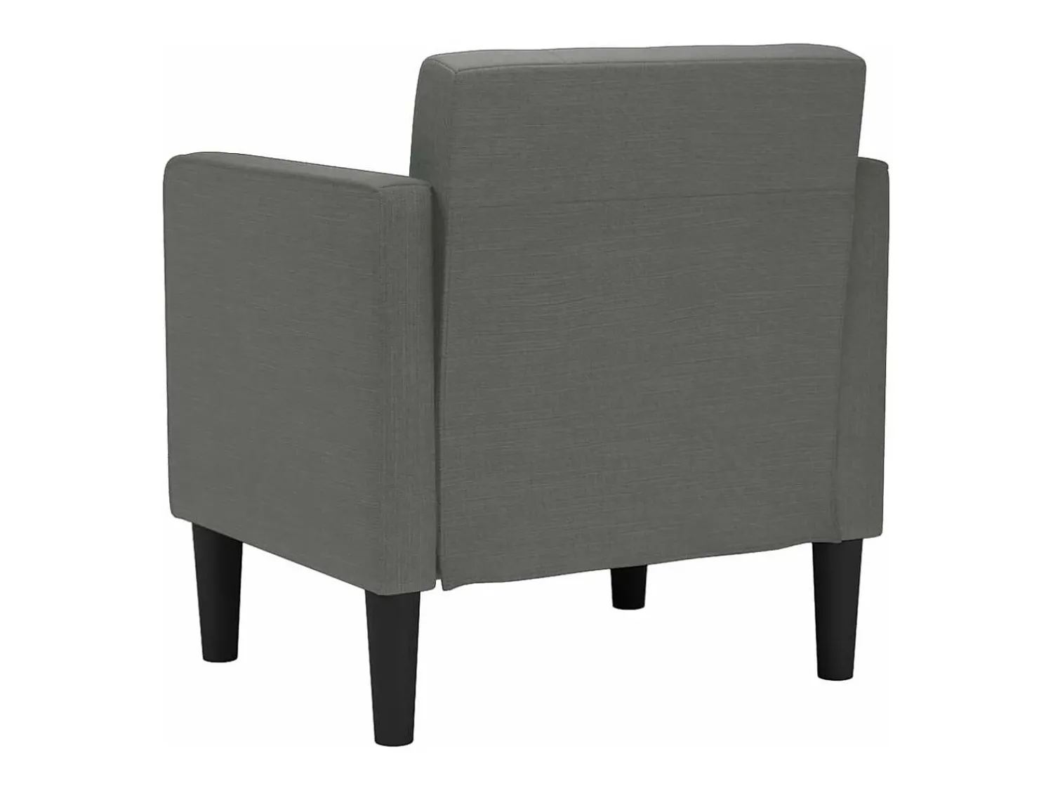Clearance Poltrona | Cadeira Relax com apoio de braços 53 cm tecido cinzento-escuro SHL350621 Cinza antracite