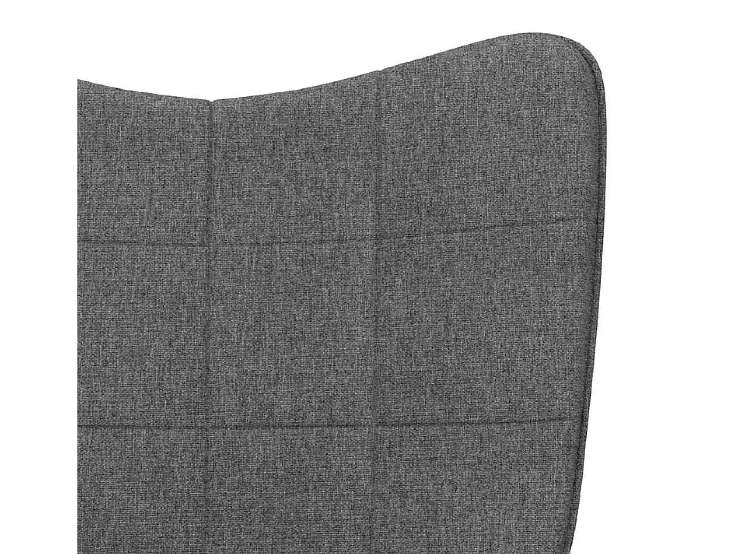 Poltrona | Cadeira Relax com banco tecido cinzento-escuro SHL128443^ Poltrona