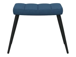 Poltrona* Poltrona | Cadeira Relax com banco tecido SHL549023 Azul