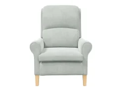 Poltrona | Cadeira Relax Cinzento-claro 76x94x102 cm Veludo SHL279081^ Poltrona