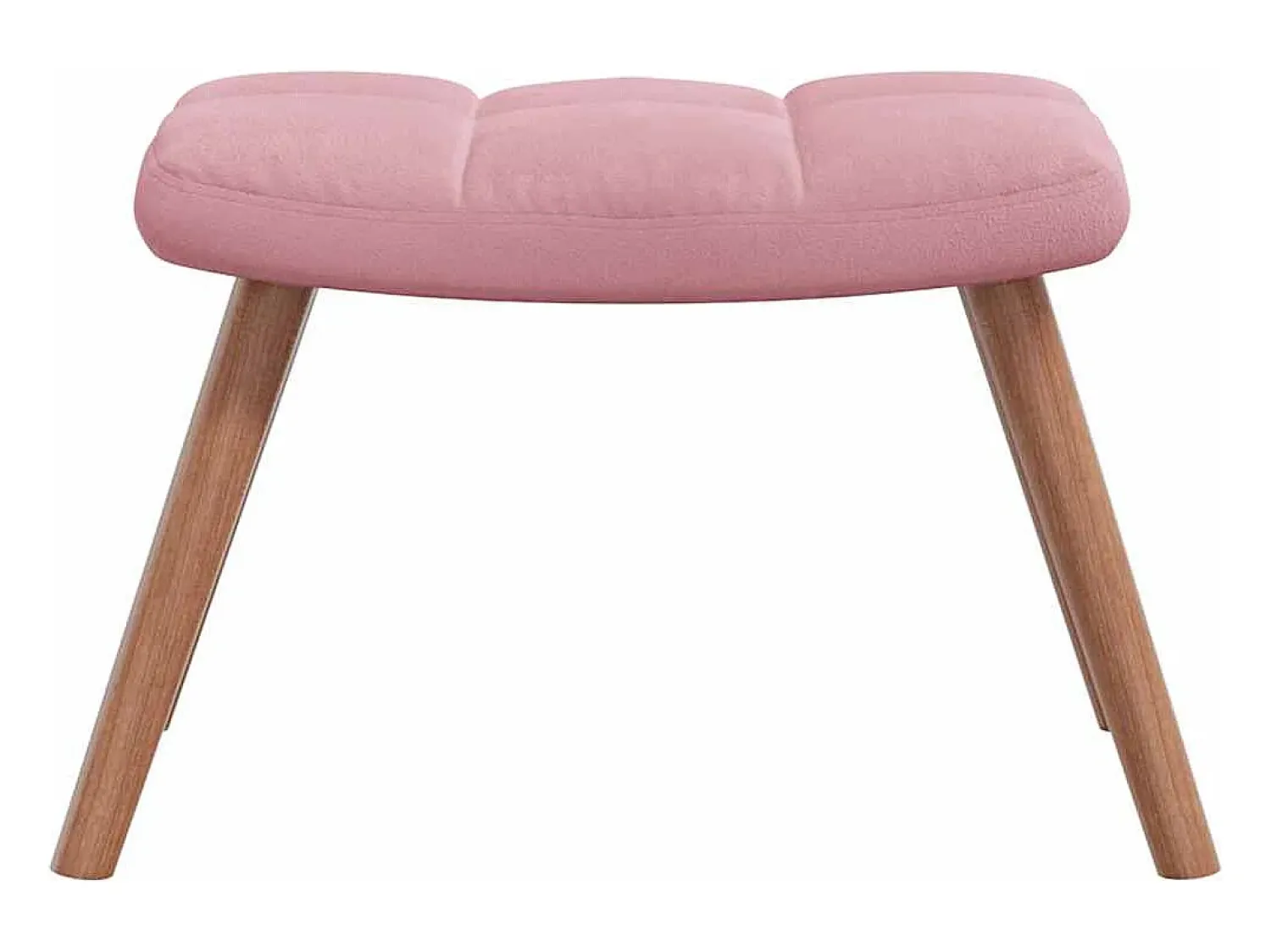 Best Poltrona | Cadeira Relax com banco veludo SHL17667 Rosa