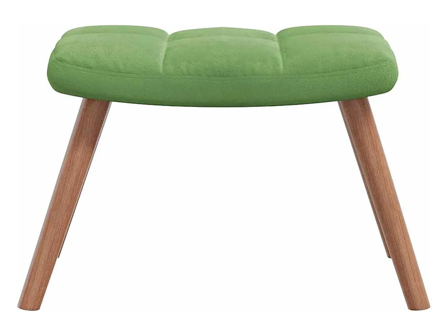 Poltrona| Poltrona | Cadeira Relax com banco veludo -claro SHL868925 Verde