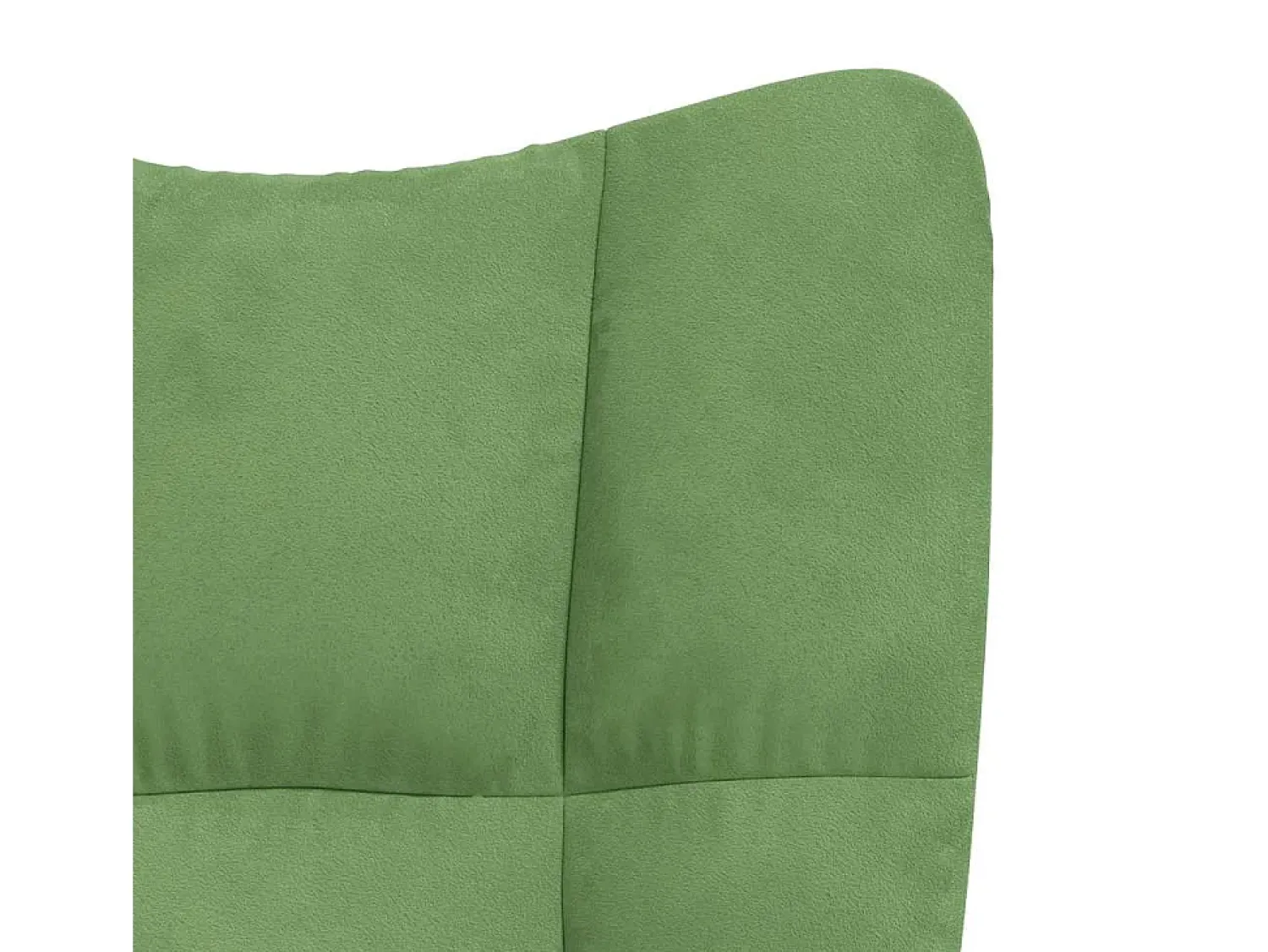 Poltrona| Poltrona | Cadeira Relax com banco veludo -claro SHL868925 Verde
