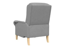 Poltrona | Cadeira Relax Cinzento-claro 76x94x102 cm tecido SHL879540^ Poltrona