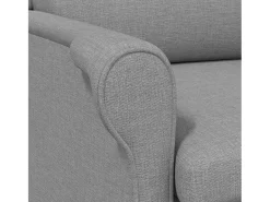 Poltrona | Cadeira Relax Cinzento-claro 76x94x102 cm tecido SHL879540^ Poltrona