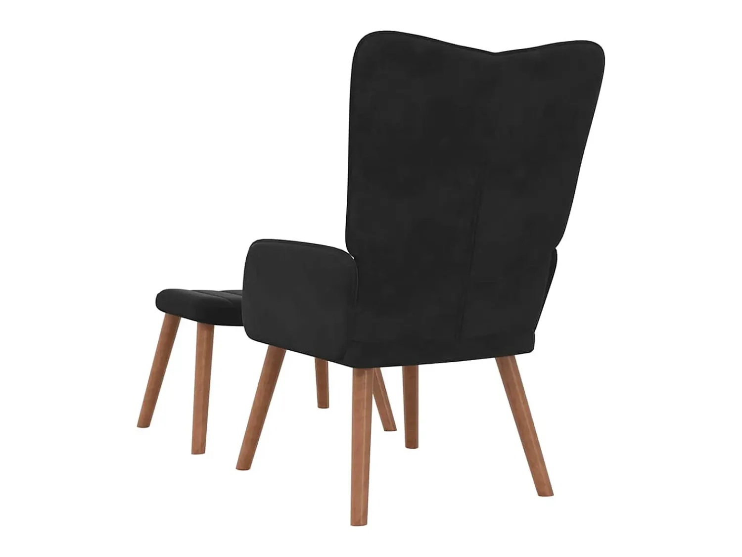 Poltrona | Cadeira Relax com banco veludo SHL284229^ Poltrona