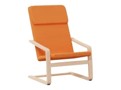 Poltrona | Cadeira Relax com apoio de pés tecido -escuro SHL859362^ Poltrona