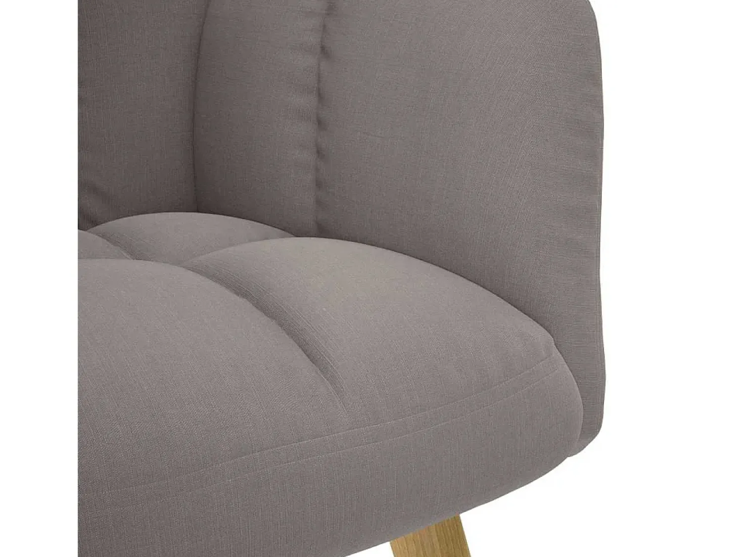 Poltrona| Poltrona | Cadeira Relax com banco p/ pés tecido cinza-acastanhado SHL557350 Taupe