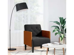 Poltrona | Cadeira Relax com apoio de braços 55 cm veludo SHL855898^ Poltrona