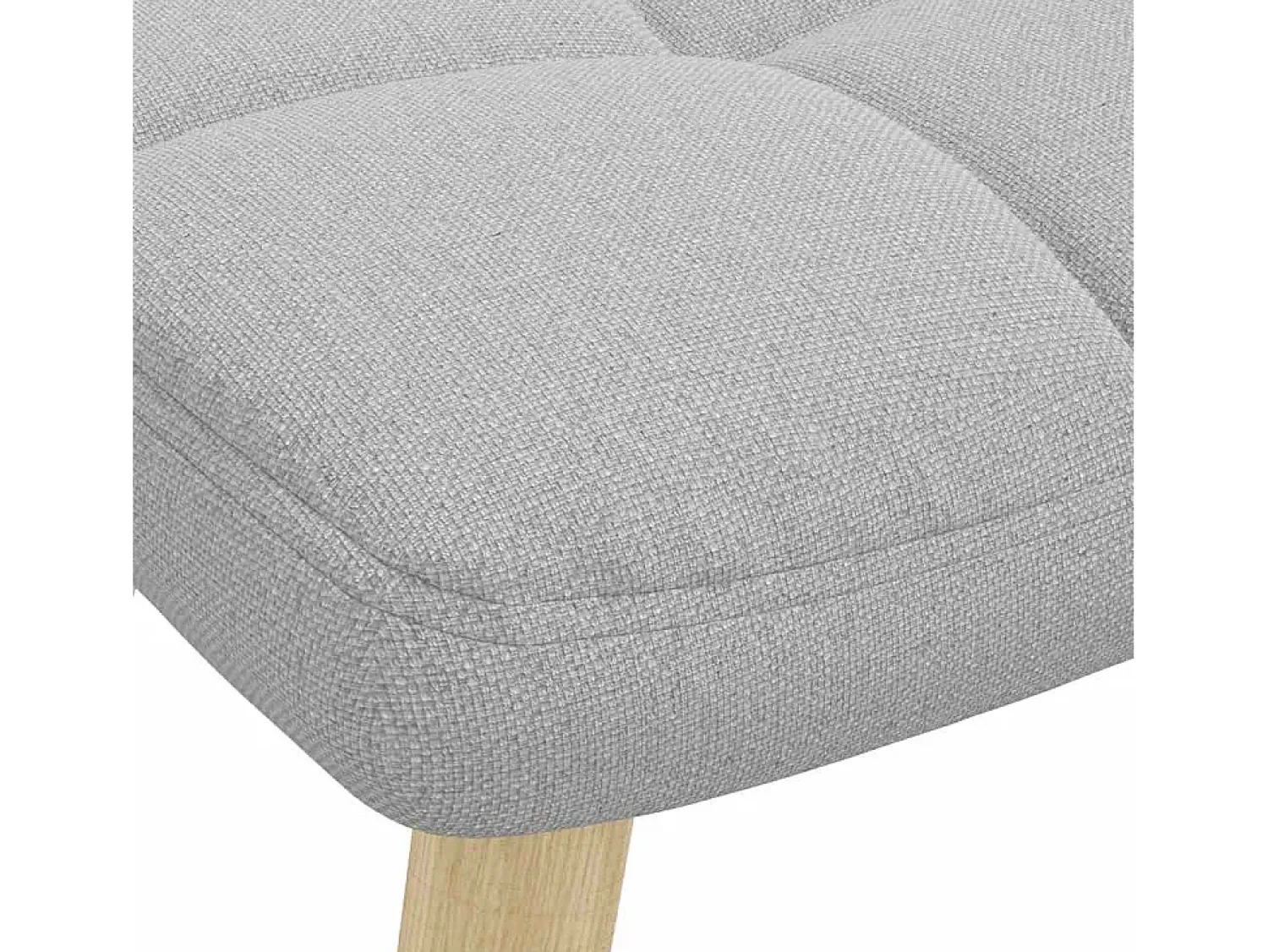 Poltrona | Cadeira Relax com banco p/ pés tecido nublado SHL339230^ Poltrona