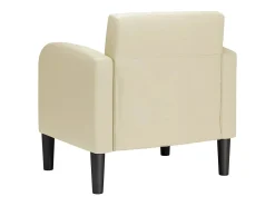 Poltrona* Poltrona | Cadeira Relax com apoios de braços 54 cm couro artificial SHL405816 Creme