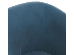 Poltrona| Poltrona | Cadeira Relax com apoio de pés veludo azul-escuro SHL502001 Azul escuro