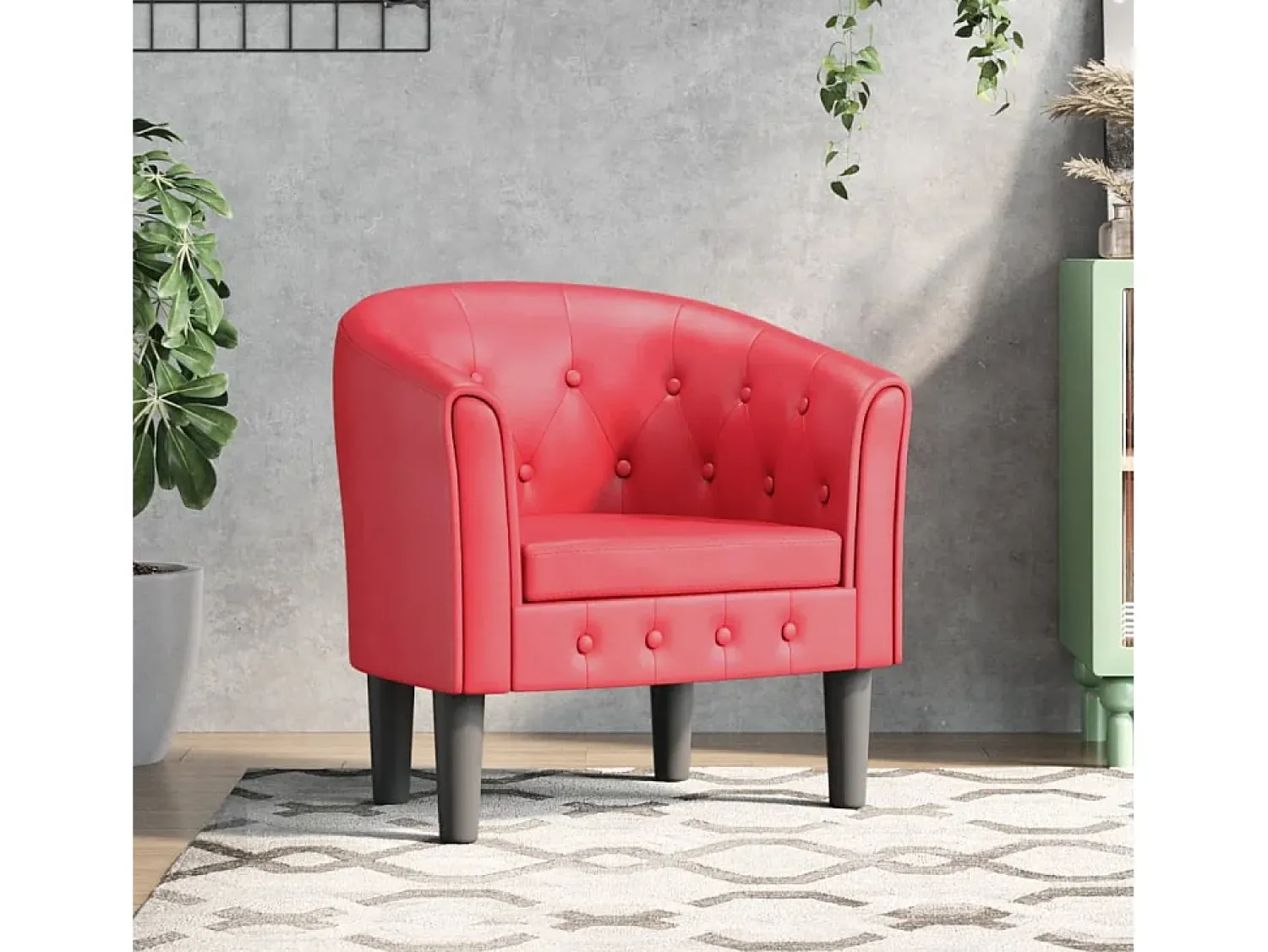 Poltrona | Cadeira Relax couro artificial SHL429825^ Poltrona