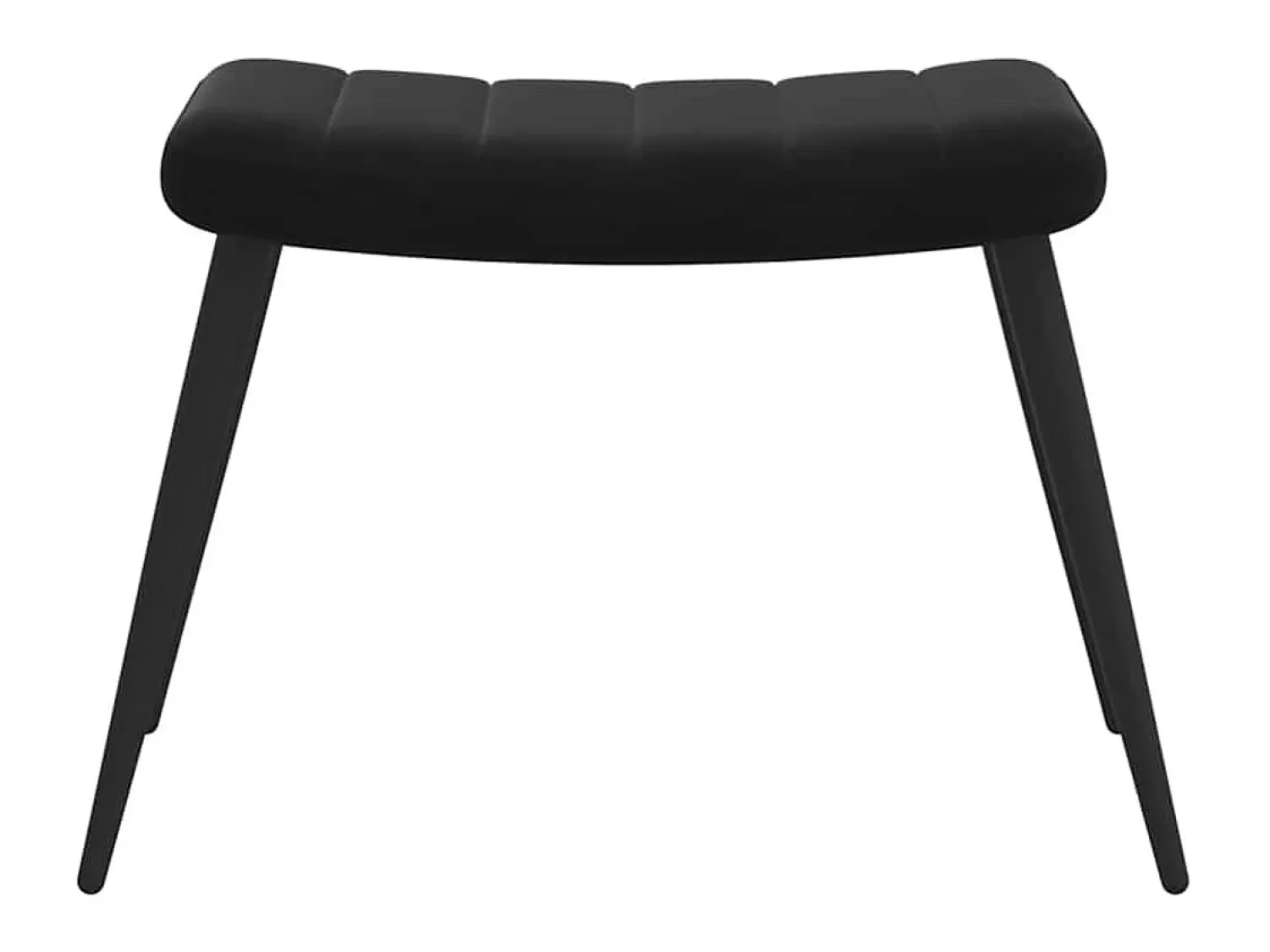 Poltrona| Poltrona | Cadeira Relax com banco veludo SHL952788 Preto