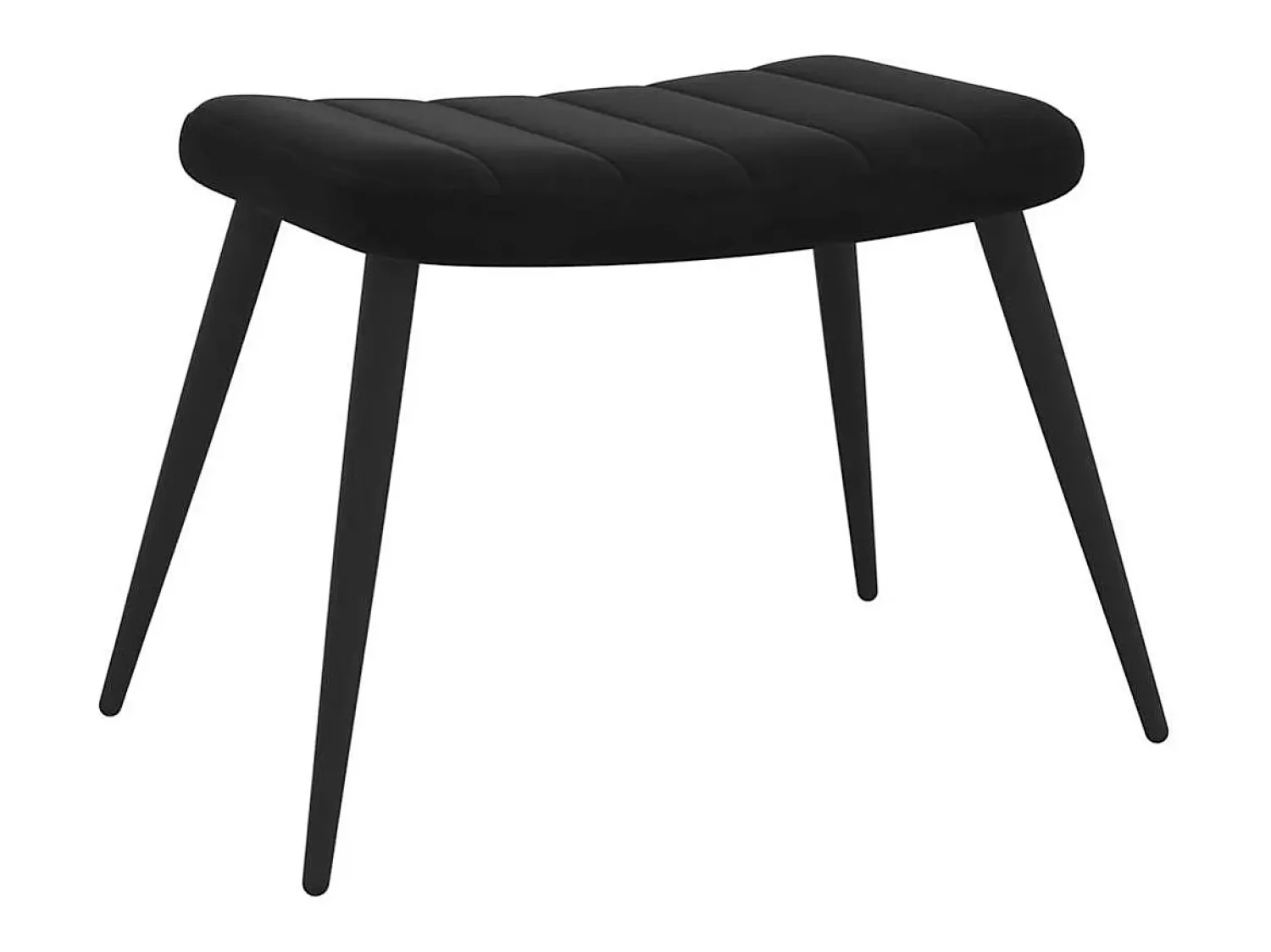Poltrona| Poltrona | Cadeira Relax com banco veludo SHL952788 Preto