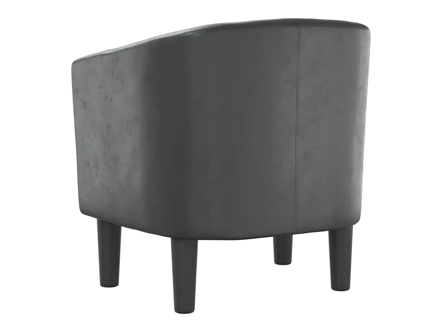 Poltrona* Poltrona | Cadeira Relax couro artificial SHL679643 Cinzento