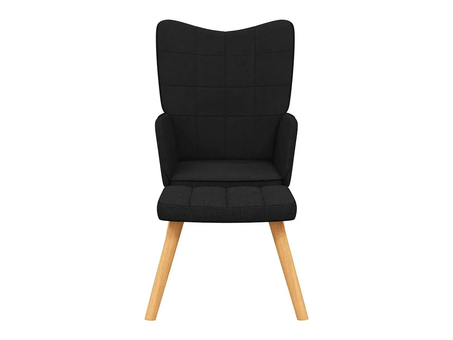 Poltrona | Cadeira Relax com banco tecido SHL439058^ Poltrona