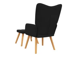 Poltrona | Cadeira Relax com banco tecido SHL439058^ Poltrona