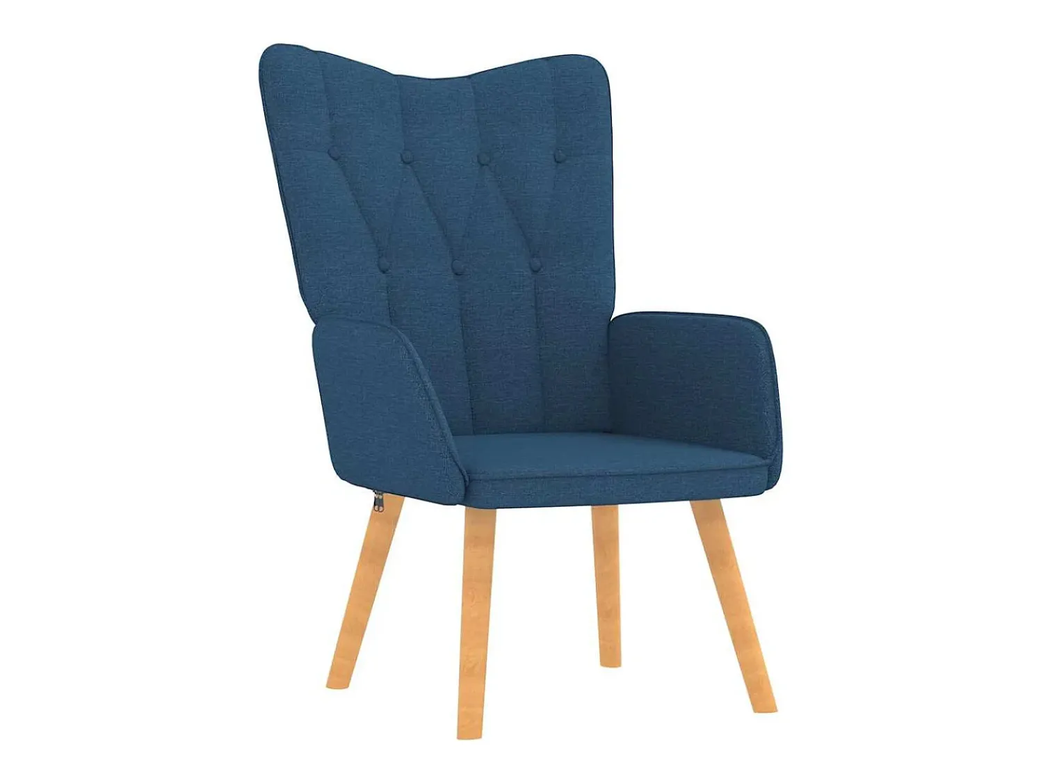 Poltrona* Poltrona | Cadeira Relax com banco tecido SHL293859 Azul