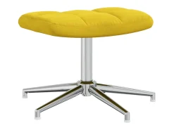 Sale Poltrona | Cadeira Relax com banco veludo mostarda SHL129864 Amarelo