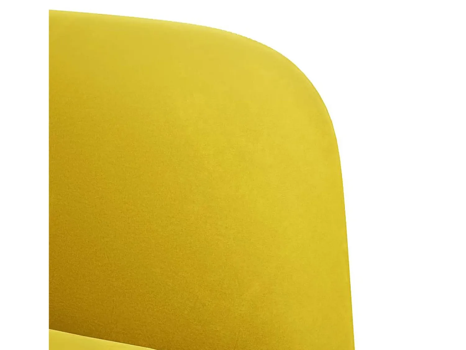 Poltrona| Poltrona | Cadeira Relax com apoio de braços 54 cm veludo SHL21645 Amarelo