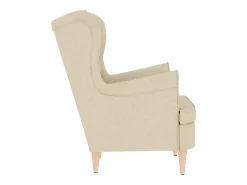 Poltrona* Poltrona | Cadeira Relax com apoio de braços 74x84x100 cm tecido cor SHL381325 Creme