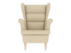 Poltrona* Poltrona | Cadeira Relax com apoio de braços 74x84x100 cm tecido cor SHL381325 Creme
