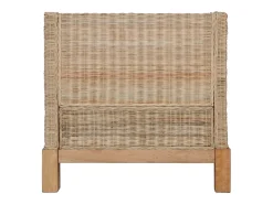 Poltrona | Cadeira Relax com almofadões em vime natural SHL368283^ Poltrona