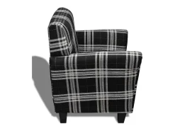 Poltrona| Poltrona | Cadeira Relax com almofadão tecido SHL68276 Preto