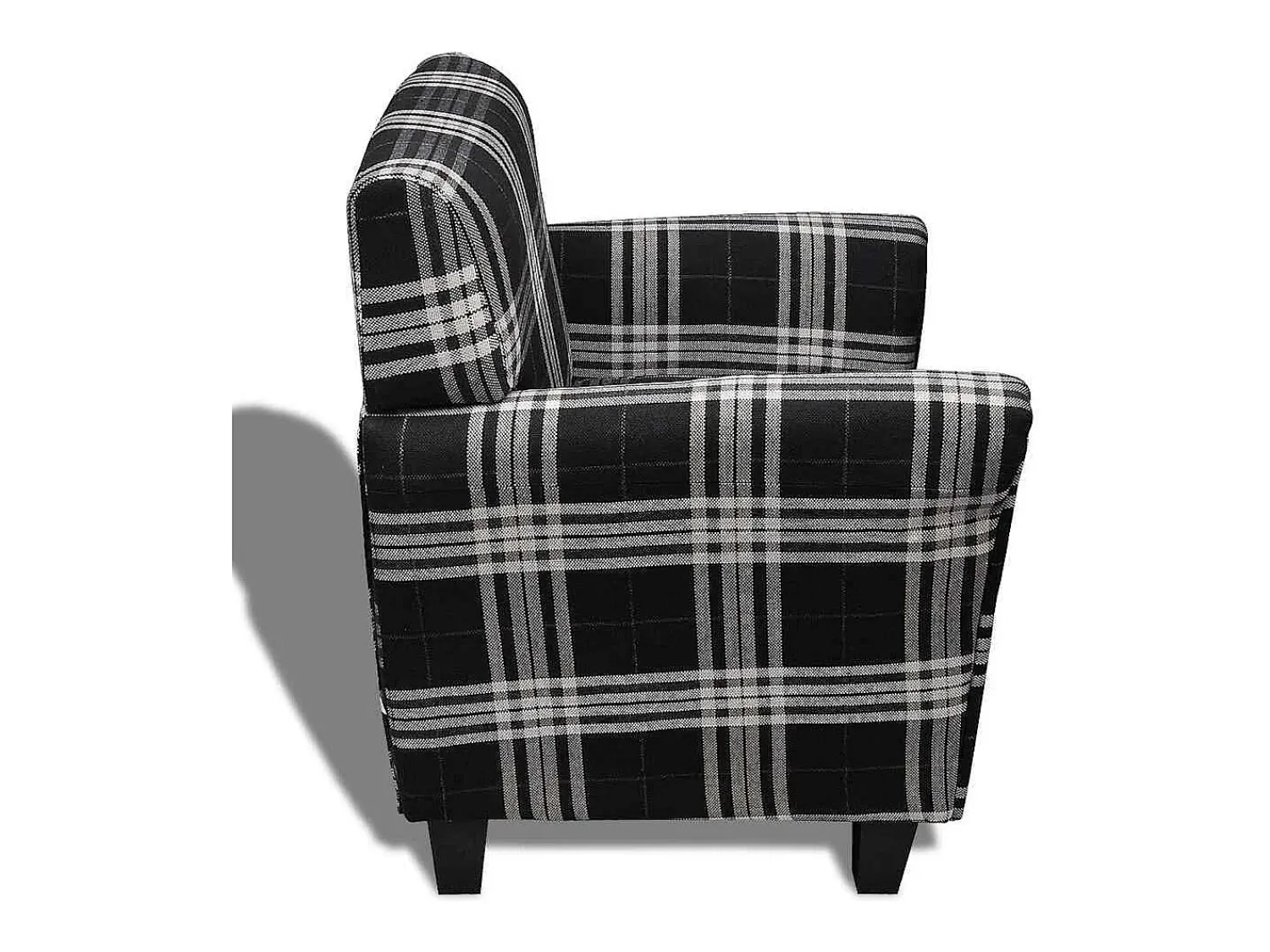 Poltrona| Poltrona | Cadeira Relax com almofadão tecido SHL68276 Preto