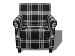 Poltrona| Poltrona | Cadeira Relax com almofadão tecido SHL68276 Preto