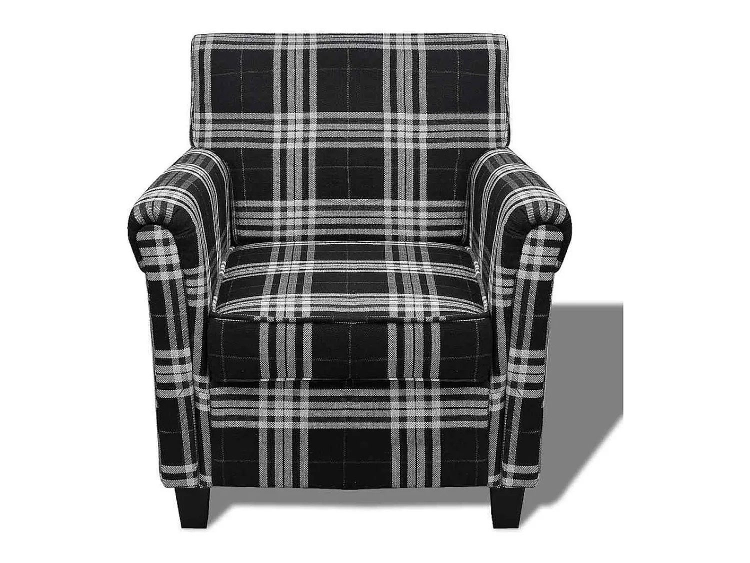 Poltrona| Poltrona | Cadeira Relax com almofadão tecido SHL68276 Preto