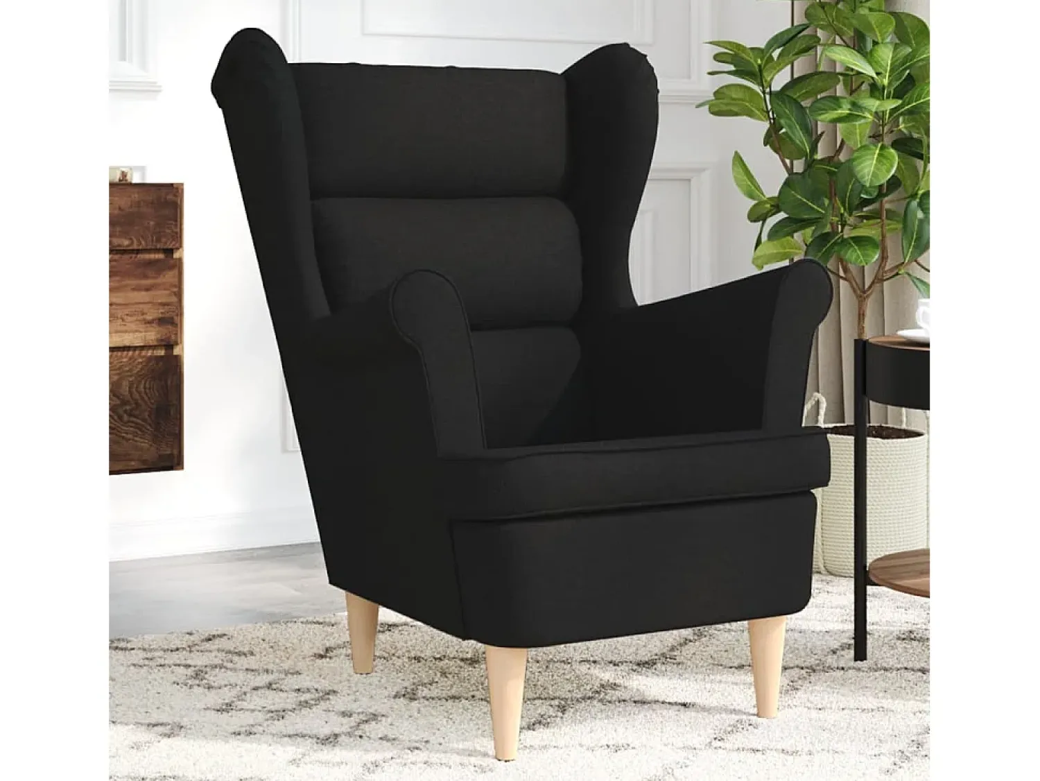 Poltrona | Cadeira Relax com apoio de braços 74x84x100 cm tecido SHL494051^ Poltrona