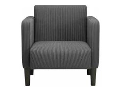 Poltrona| Poltrona | Cadeira Relax com apoio de braços 54 cm tecido corduroy SHL519919 Cinza antracite