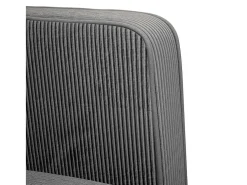 Poltrona| Poltrona | Cadeira Relax com apoio de braços 54 cm tecido corduroy SHL519919 Cinza antracite
