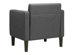 Poltrona| Poltrona | Cadeira Relax com apoio de braços 54 cm tecido corduroy SHL519919 Cinza antracite