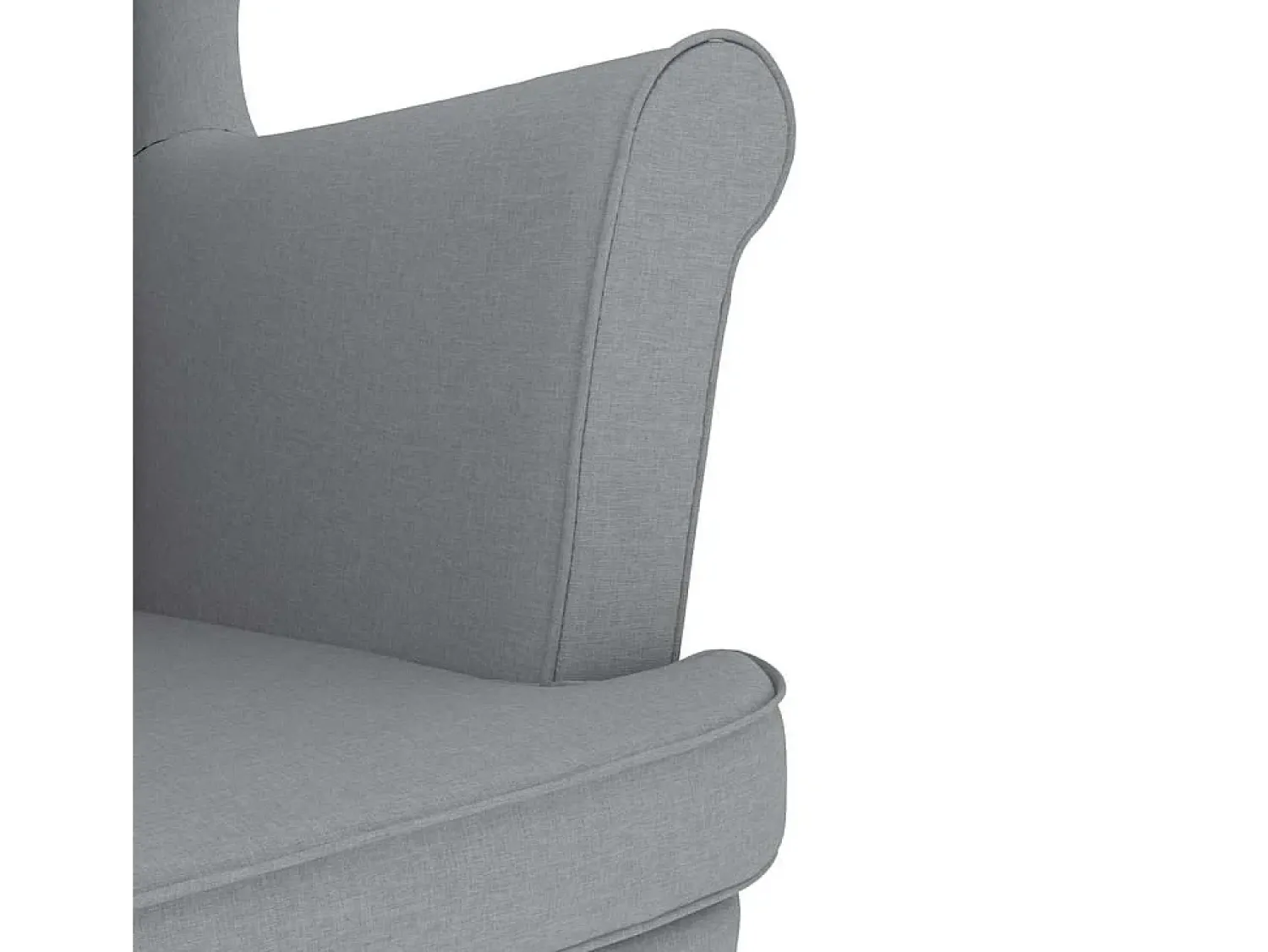 Hot Poltrona | Cadeira Relax com apoio de braços 74x84x100 cm tecido -claro SHL552960 Cinzento