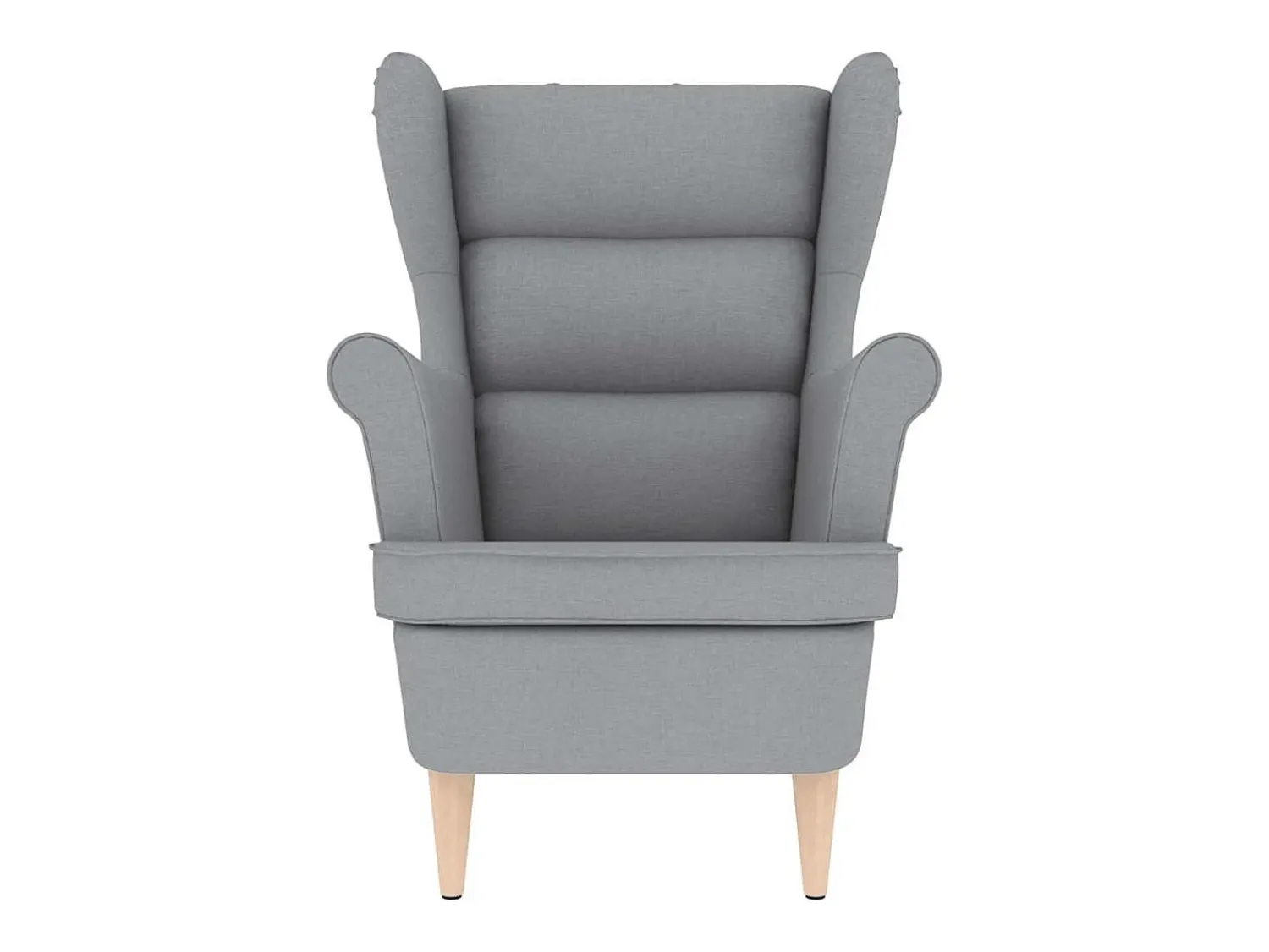 Hot Poltrona | Cadeira Relax com apoio de braços 74x84x100 cm tecido -claro SHL552960 Cinzento