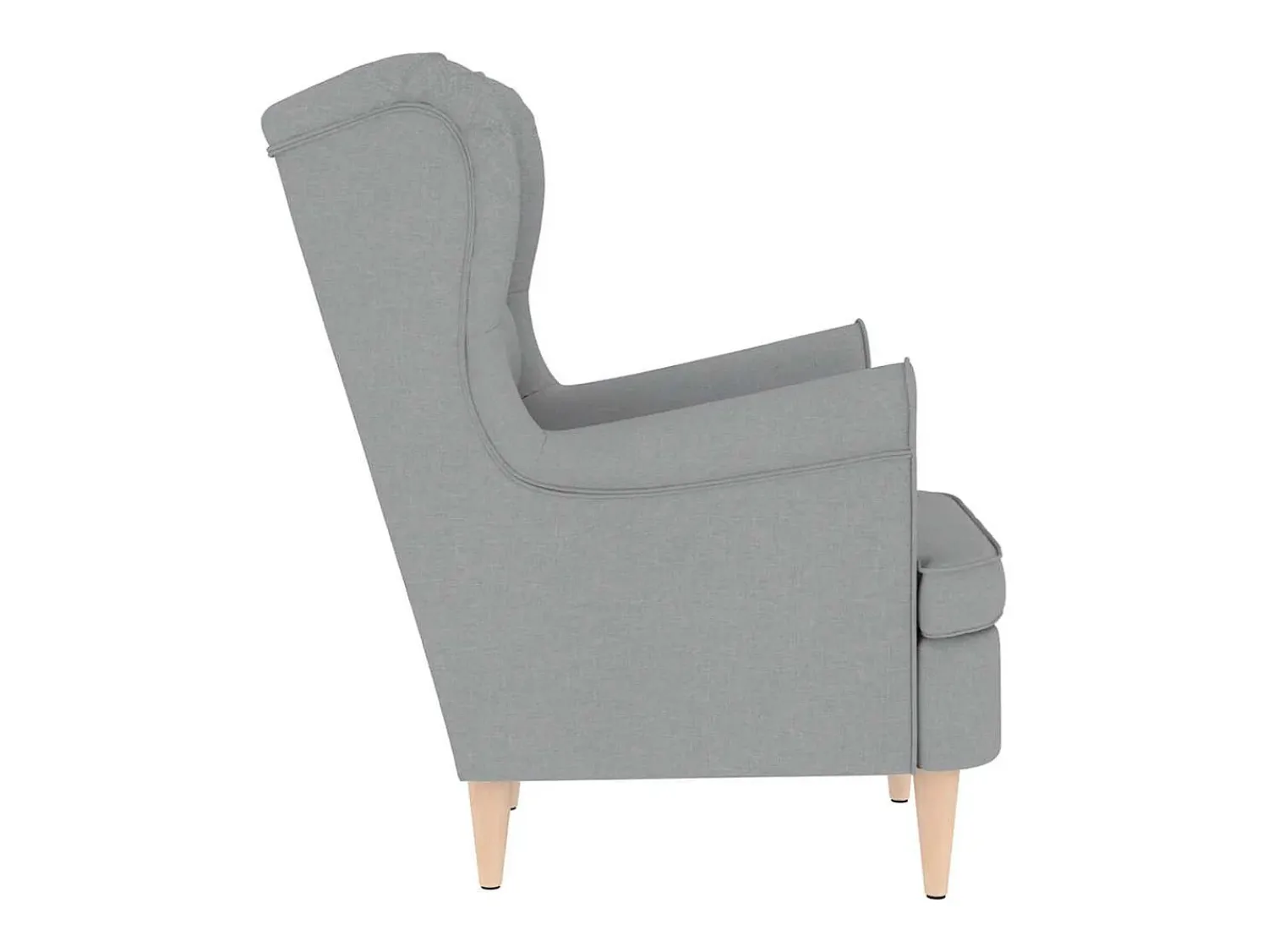 Hot Poltrona | Cadeira Relax com apoio de braços 74x84x100 cm tecido -claro SHL552960 Cinzento