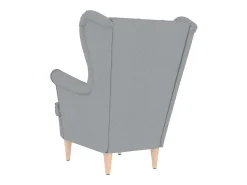 Hot Poltrona | Cadeira Relax com apoio de braços 74x84x100 cm tecido -claro SHL552960 Cinzento