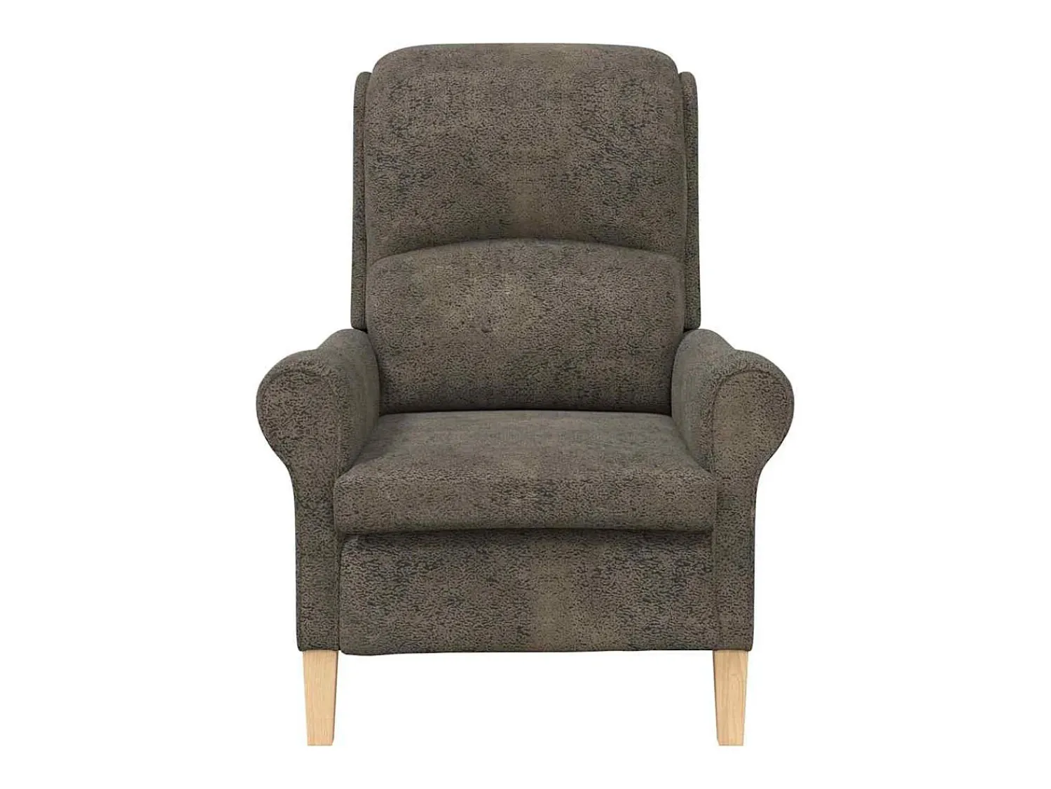 Poltrona | Cadeira Relax Cinzento escuro 76x94x102 cm Couro sintético SHL397749^ Poltrona
