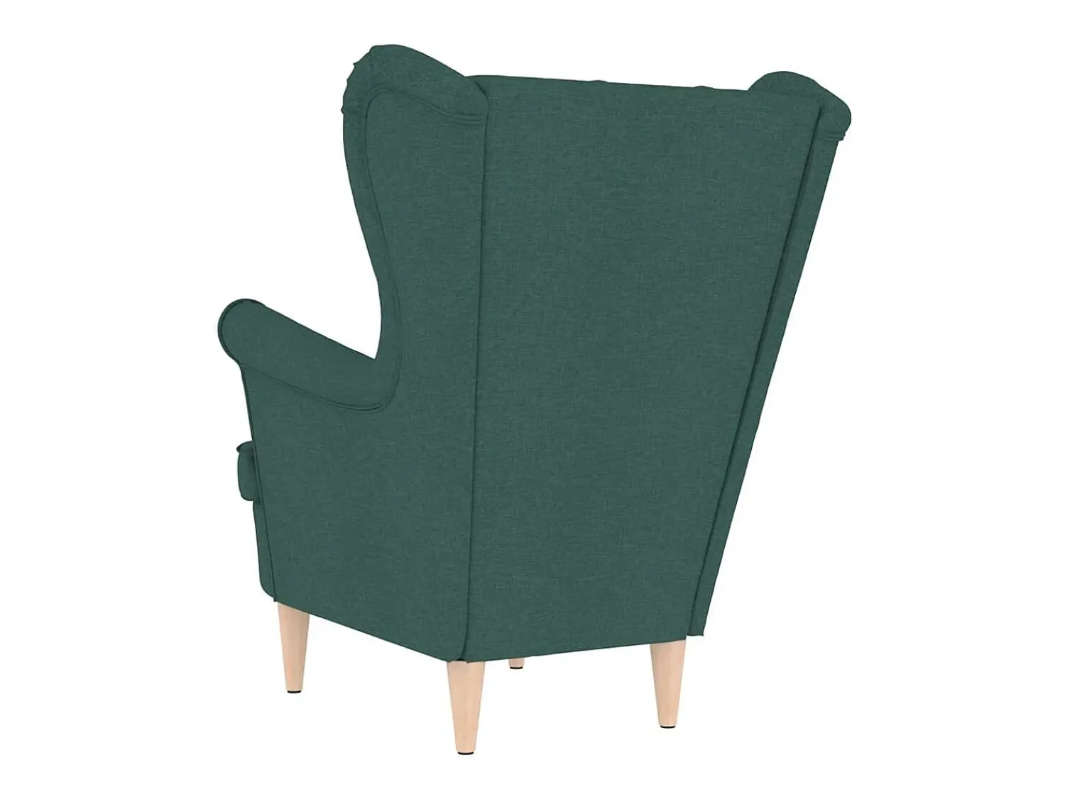 Online Poltrona | Cadeira Relax com apoio de braços 74x84x100 cm tecido verde-escuro SHL812546 Verde pinho