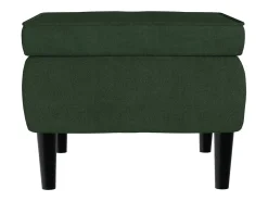 Poltrona | Cadeira Relax com banco veludo verde-escuro SHL450828^ Poltrona