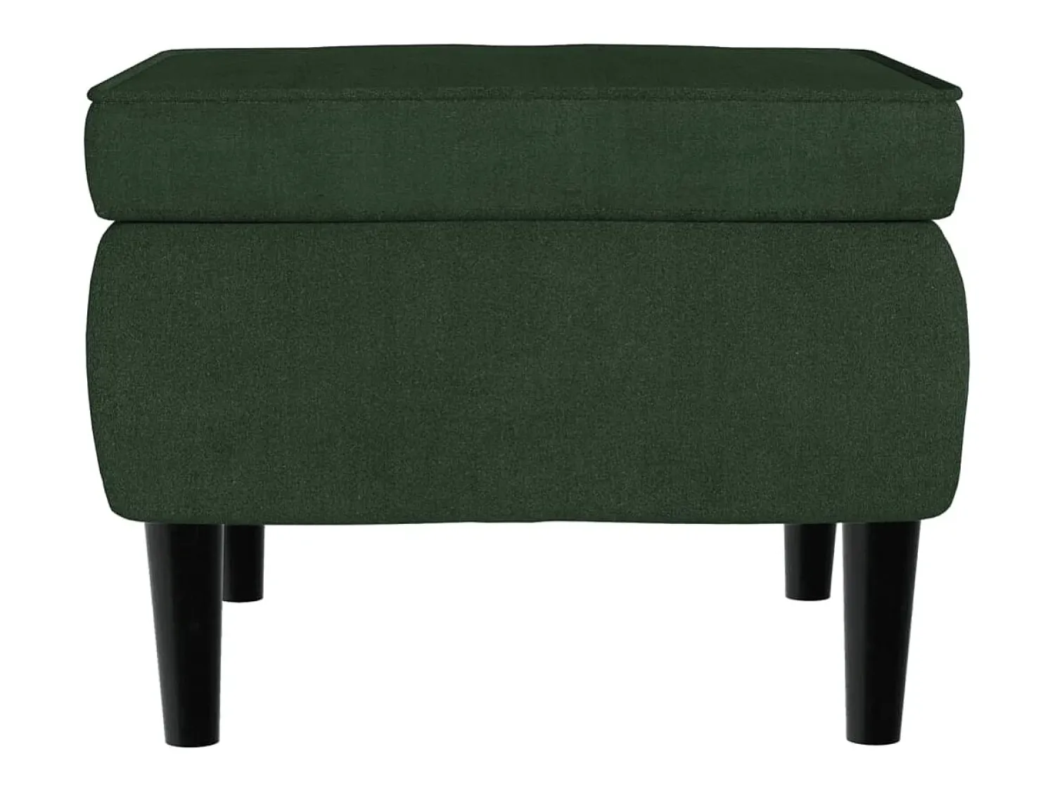 Poltrona | Cadeira Relax com banco veludo verde-escuro SHL450828^ Poltrona