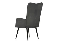 Poltrona| Poltrona | Cadeira Relax de apoio lona SHL220968 Preto