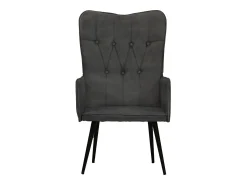 Poltrona| Poltrona | Cadeira Relax de apoio lona SHL220968 Preto