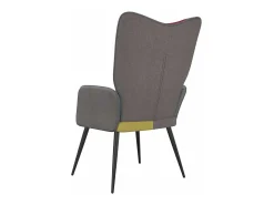 Poltrona| Poltrona | Cadeira Relax tecido de retalhos SHL346709 Multicor