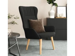 Poltrona| Poltrona | Cadeira Relax tecido SHL655839 Preto