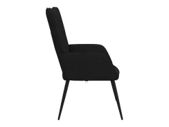 Poltrona| Poltrona | Cadeira Relax tecido SHL498646 Preto
