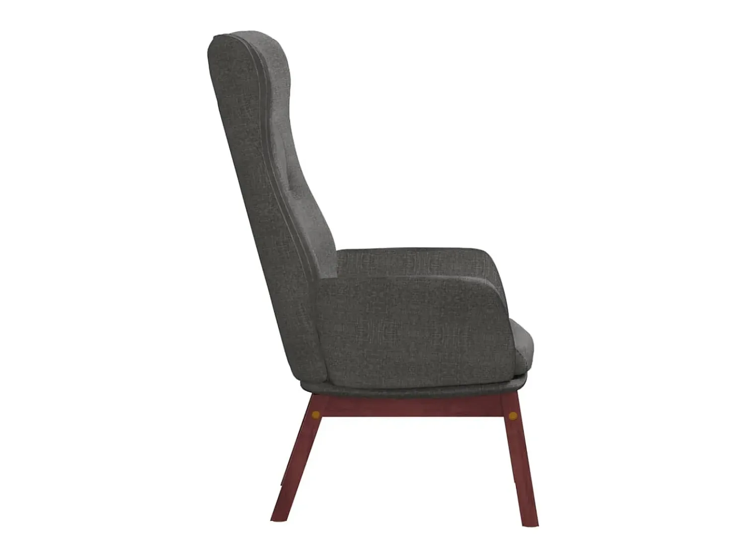 Best Poltrona | Cadeira Relax tecido cinzento-escuro SHL228628 Cinza antracite